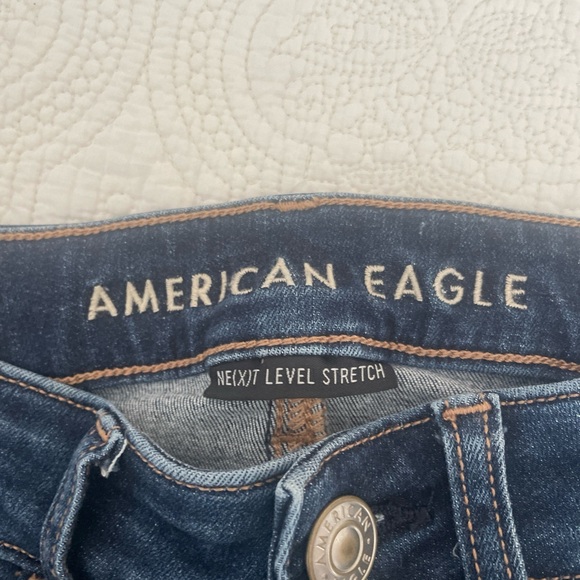 Size 2 long American Eagle high rise jegging. Next level stretch. - Picture 5 of 7